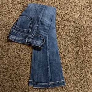 Stetson Women's Blue Flare Jeans